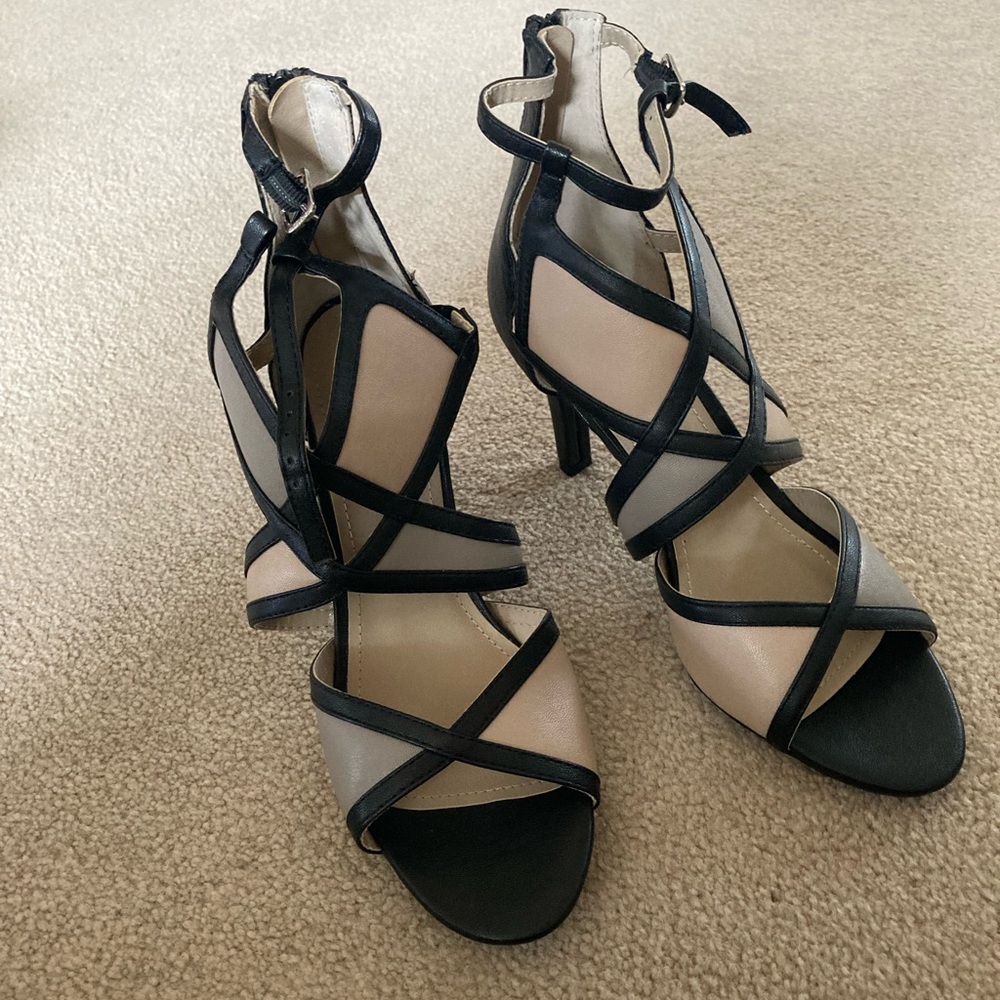 Multi color heels